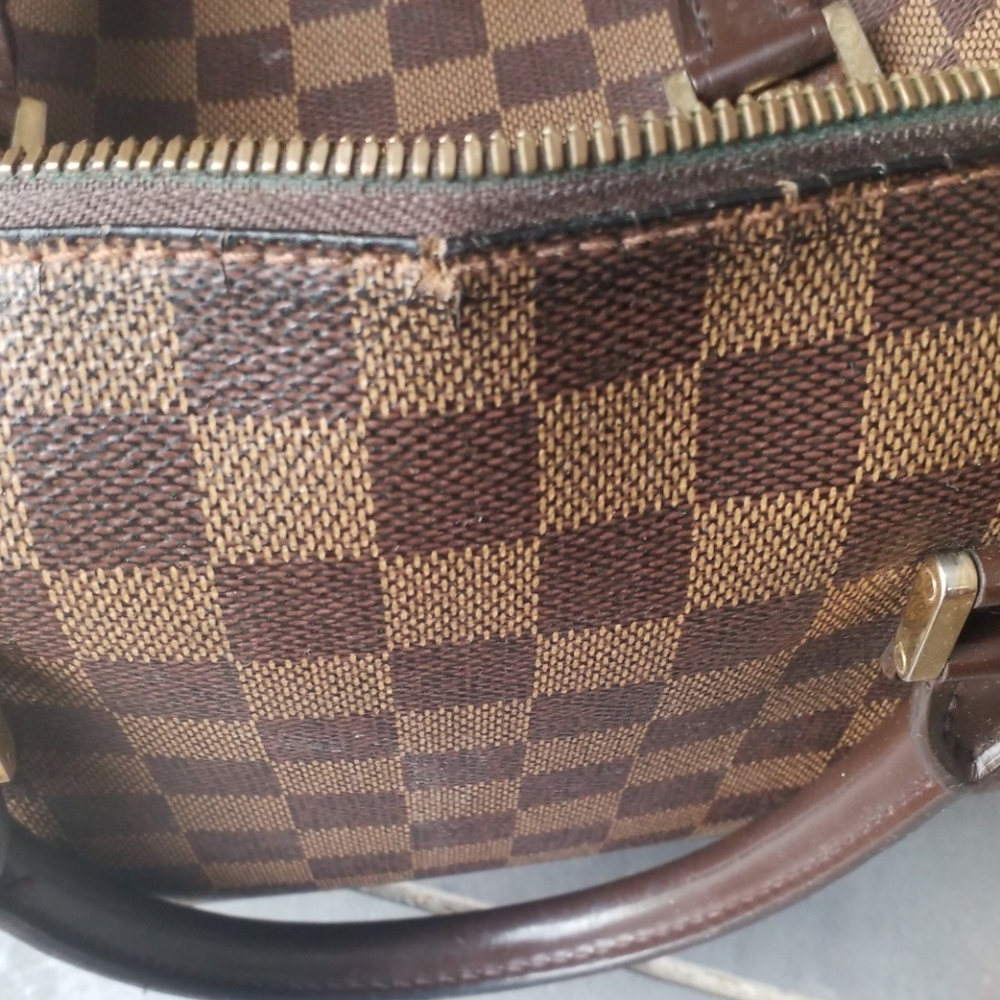 Authentic Damier Bowling Style Bag - Picture 8 of 8